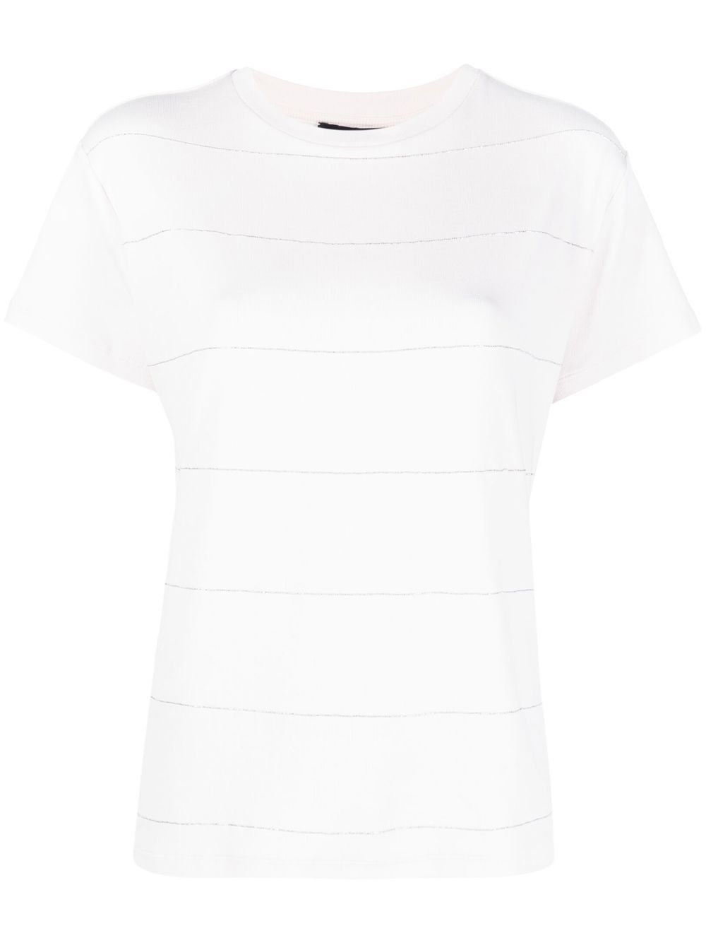 Fabiana Filippi Verziertes T-Shirt - Rosa von Fabiana Filippi