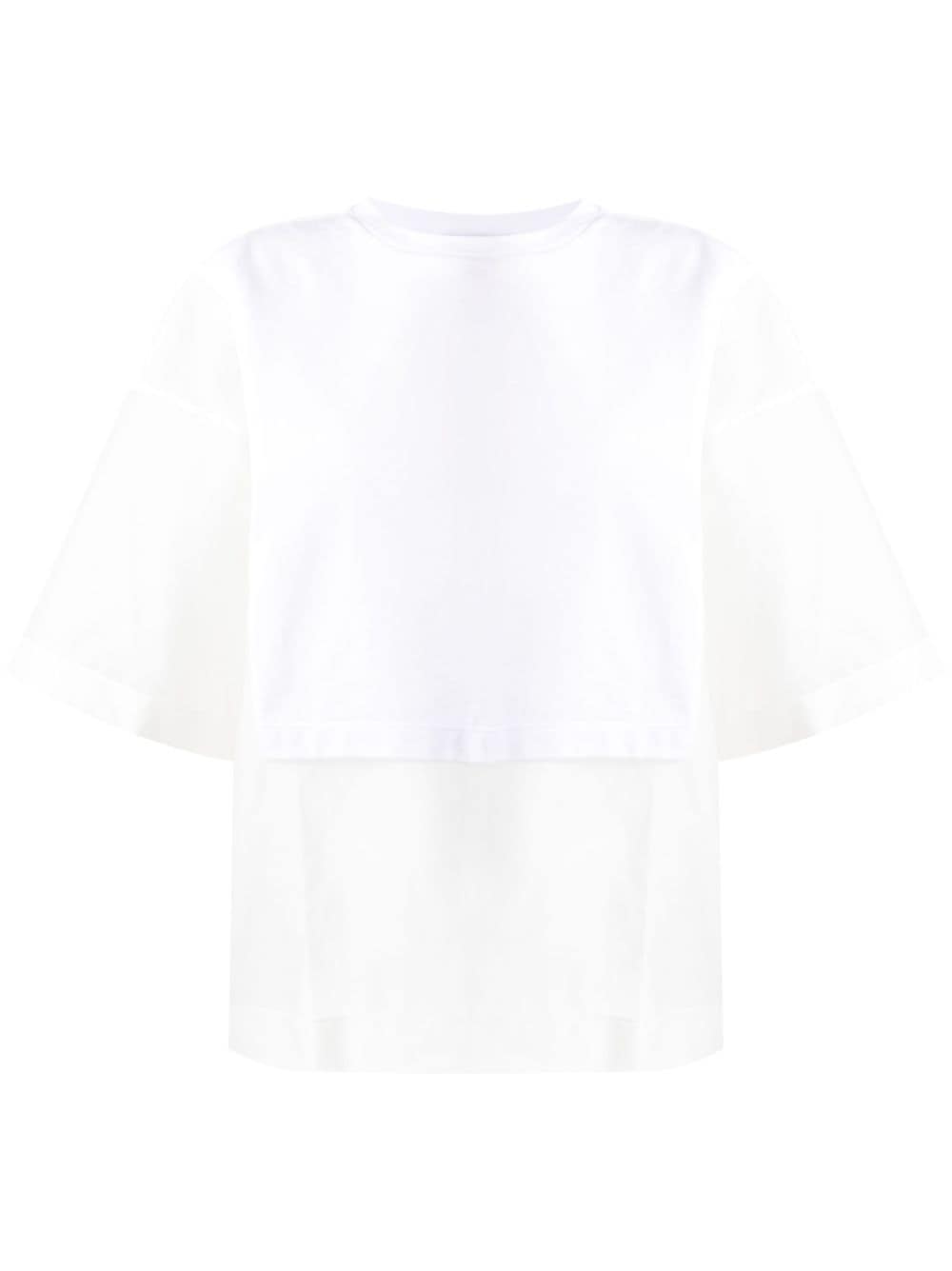 Fabiana Filippi Semi-transparentes T-Shirt - Weiß von Fabiana Filippi