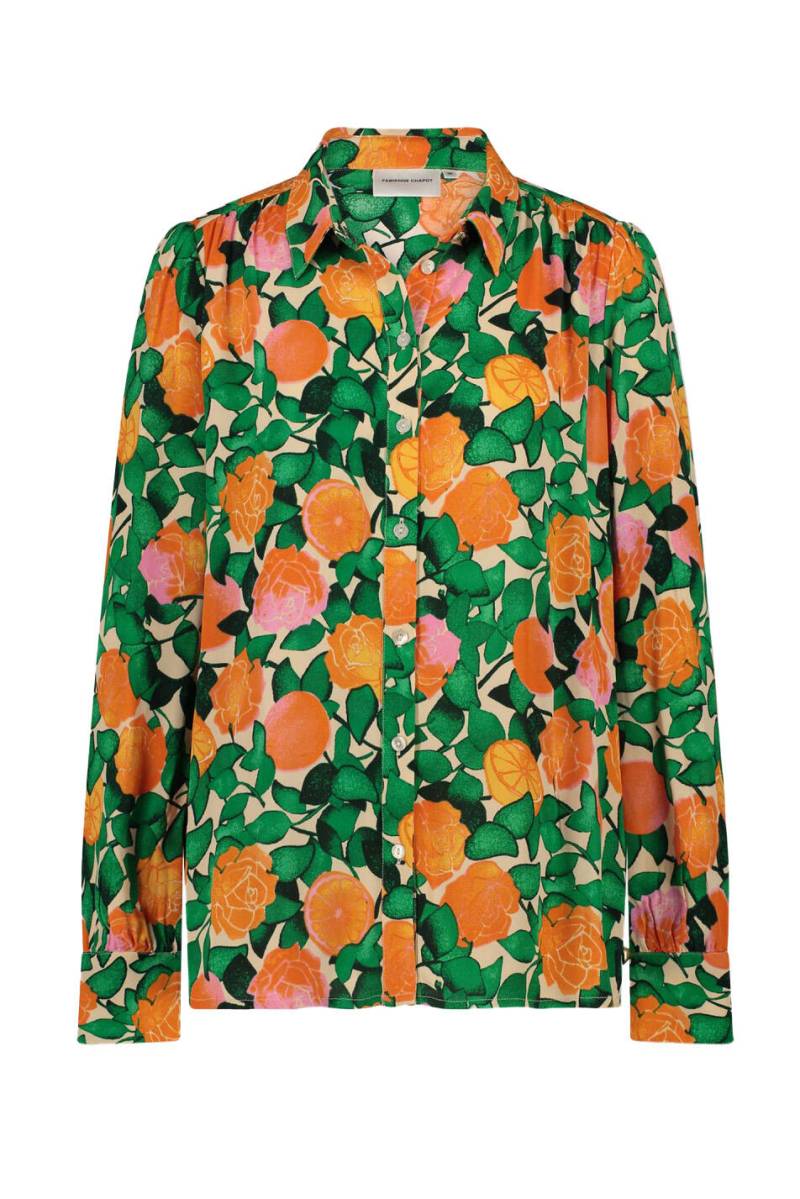 Fabienne Chapot - Bluse - Coco grün/orange - Gr. - 36 von Fabienne Chapot