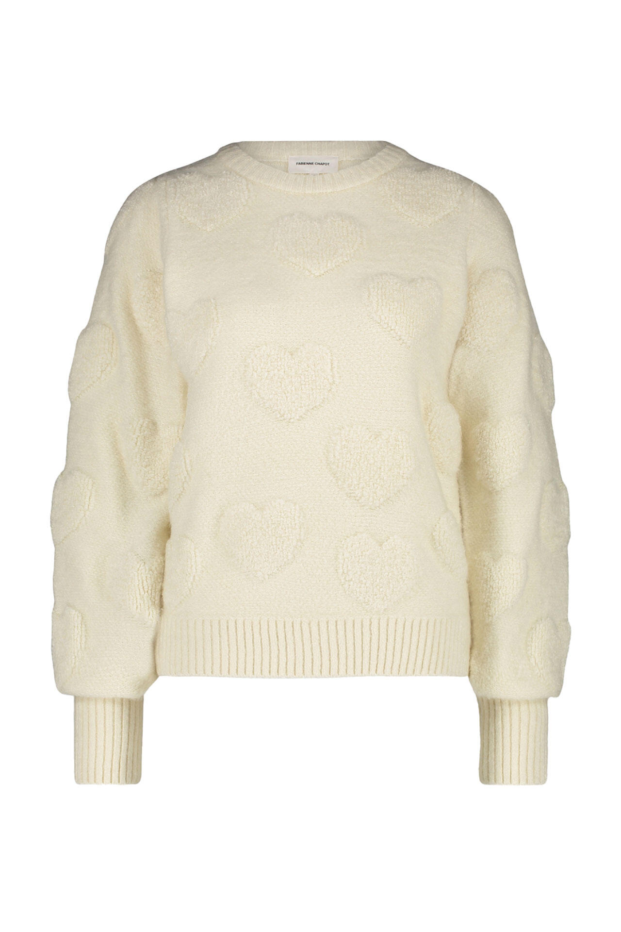 Fabienne Chapot - Pullover - Bibian Heart weiß - Gr. - L von Fabienne Chapot
