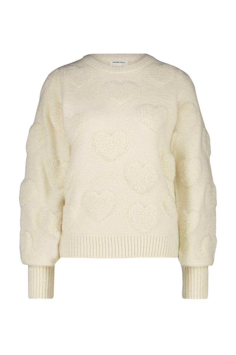 Fabienne Chapot - Pullover - Bibian Heart weiß - Gr. - S von Fabienne Chapot