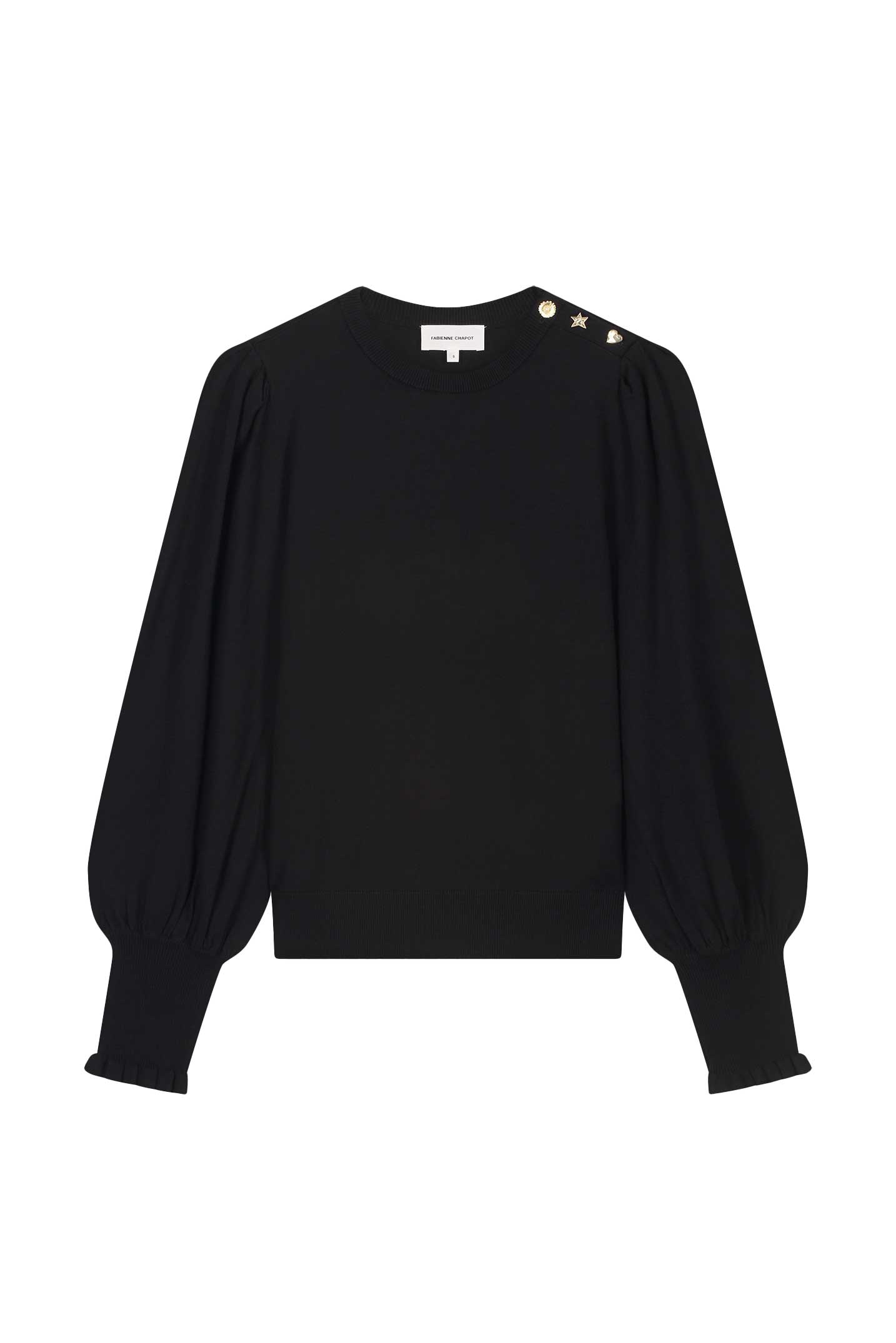 Fabienne Chapot - Pullover - Molly Balloon schwarz - Gr. - L von Fabienne Chapot