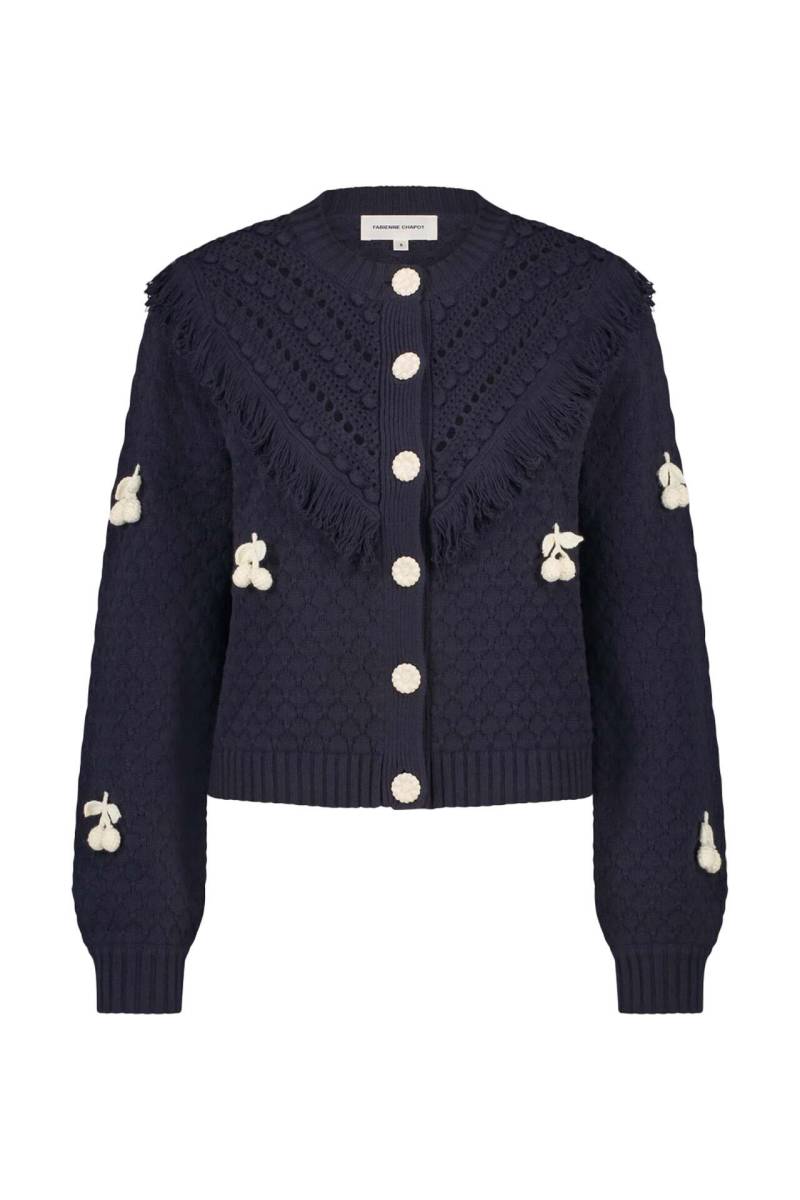 Fabienne Chapot - Strickjacke - Frido blau - Gr. - M von Fabienne Chapot