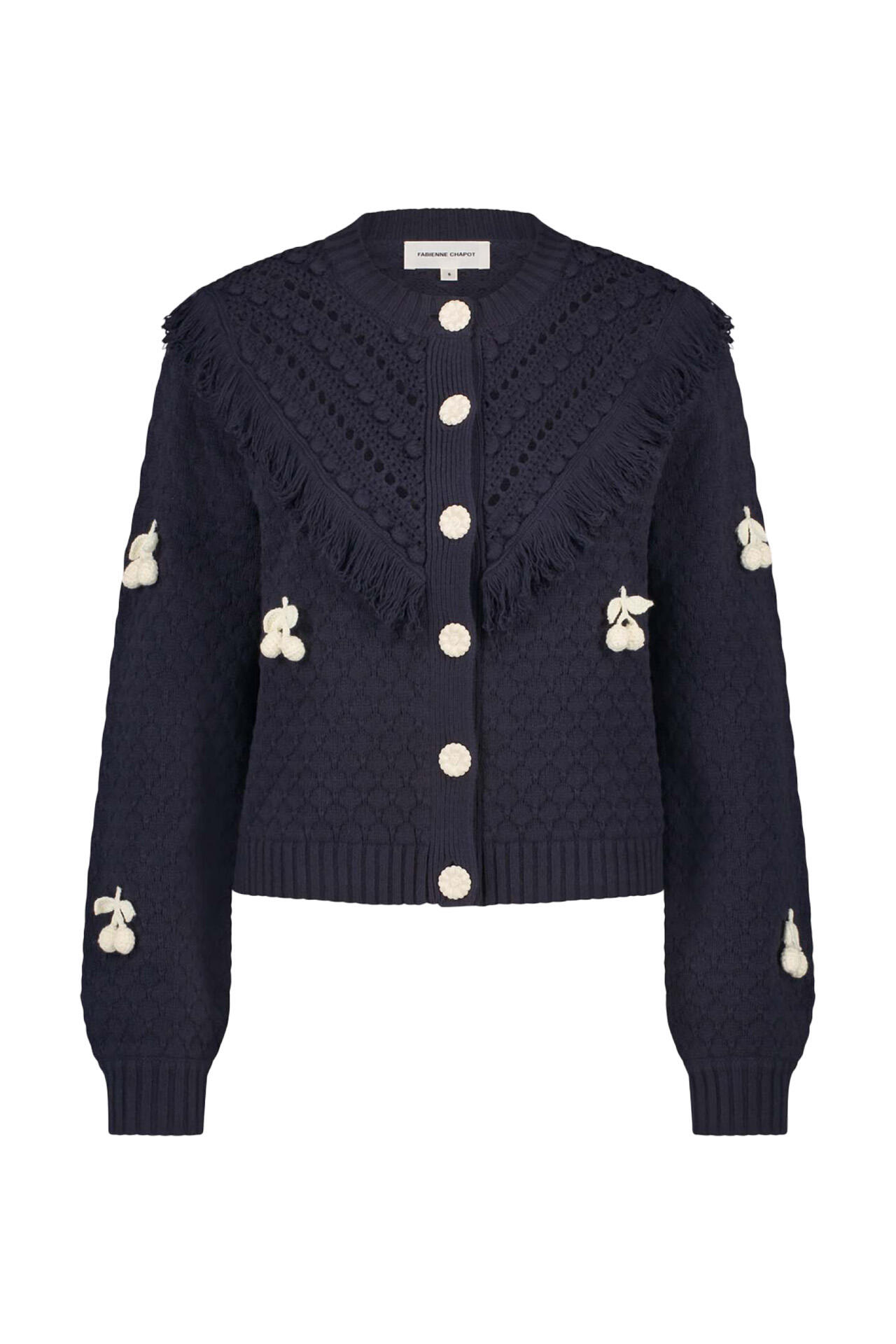 Fabienne Chapot - Strickjacke - Frido blau - Gr. - S von Fabienne Chapot