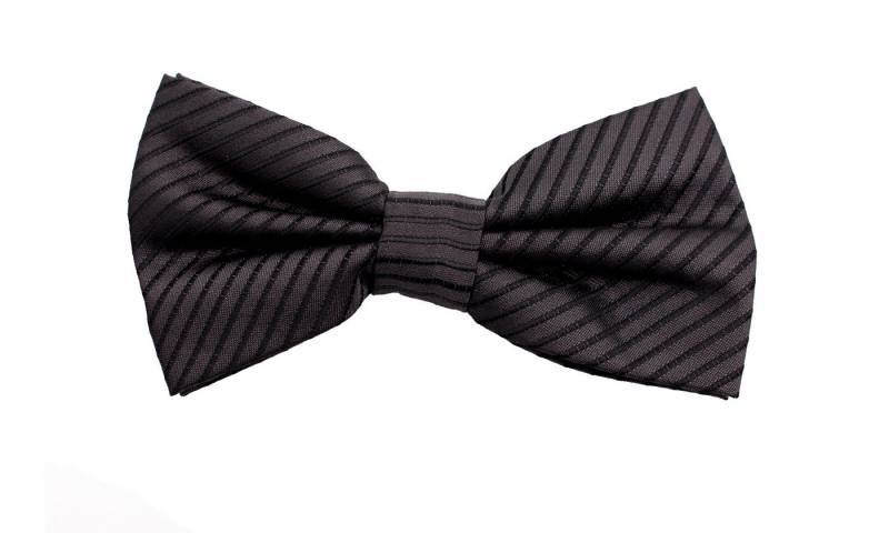 Fabio Farini Fliege Herren Streifen Fliegen - Männer Querbinder Vorgebunden Bowtie (Gestreift) Streifen- Schwarz von Fabio Farini