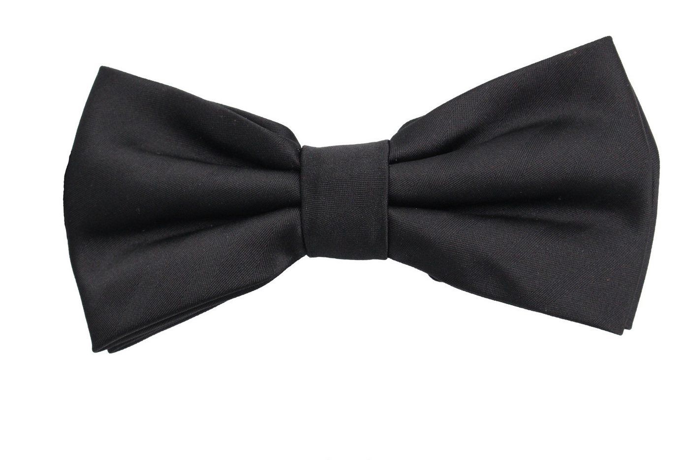 Fabio Farini Fliege Herren Einfarbige Fliegen - Männer Querbinder Vorgebunden Uni (mit Box, Unifarben) Dunkelgrau - Onyx von Fabio Farini