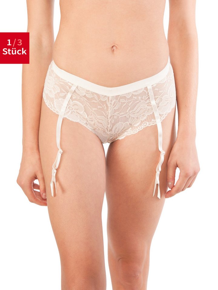 Fabio Farini String Sexy Strapse Panty für Frauen - Damen Strumpfhalter Höschen (Packung, 1-St) mit Strumpfhalter und Spitze von Fabio Farini