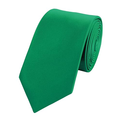 Fabio Farini - einfarbige elegante Unicolor Krawatten für Herren - 6cm/8cm zur Auswahl Grün Klassisch (8cm) Fabio Farini - einfarbige elegante Unicolor Krawatten für Herren - 6cm/8cm zur Auswahl Grün Klassisch (8cm) von Fabio Farini