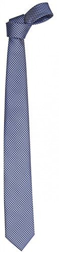 Fabio Farini - Elegante Herren Krawatte kariert - 8cm Breite in verschiedenen Farben - Schlips mit Karomuster Mehrfarbig Dunkelblau Blau von Fabio Farini