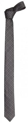 Fabio Farini - Moderne Herren Krawatte kariert - 6cm Breite Schlipse mit Karomuster für jeden Anlass Mehrfarbig Grau Schwarz Karo von Fabio Farini