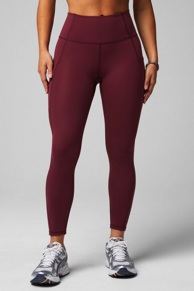 Fabletics Leggings Oasis PureLuxe High-Waisted 7/8 Leggings aus blickdichtem Stoff und mit mittlerer Kompression von Fabletics