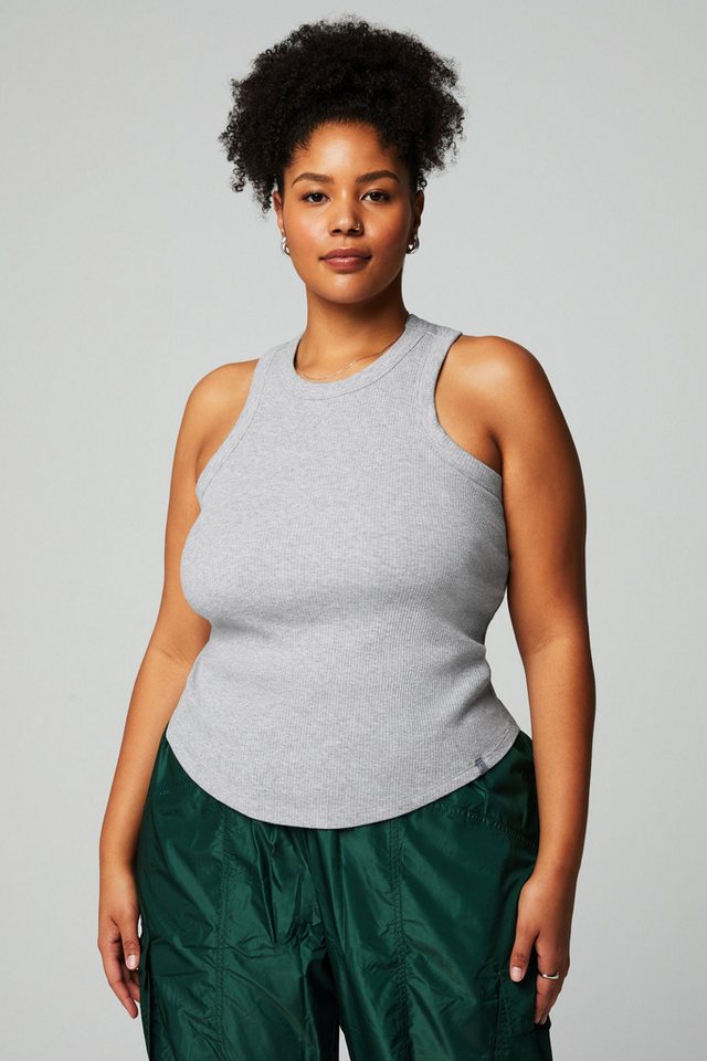 Fabletics Tanktop High Neck Rib mit integriertem BH mit integriertem BH von Fabletics