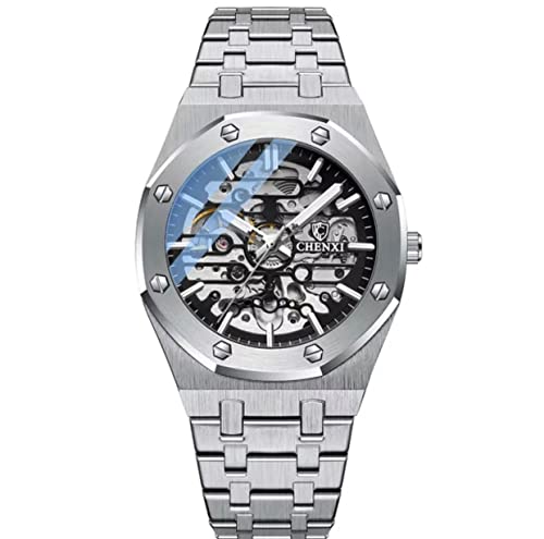 Fabri-Cut Herrenuhr Chenxi AP Skelett Automatik Wasserdicht Edelstahl, silber, Skelett Fabri-Cut Herrenuhr Chenxi AP Skelett Automatik Wasserdicht Edelstahl, silber, Skelett von Fabri-Cut