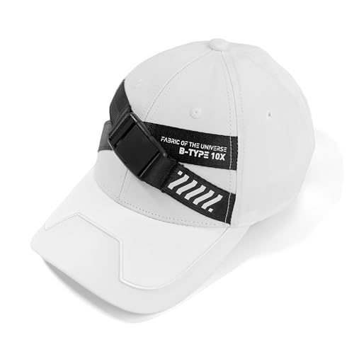 Fabric of the Universe Triangle Logo Techwear Japanese Streetwear Baseball Cap, Weiße B-Typ, 10 x Kappen, Einheitsgröße Fabric of the Universe Triangle Logo Techwear Japanese Streetwear Baseball Cap, Weiße B-Typ, 10 x Kappen, Einheitsgröße von Fabric of the Universe