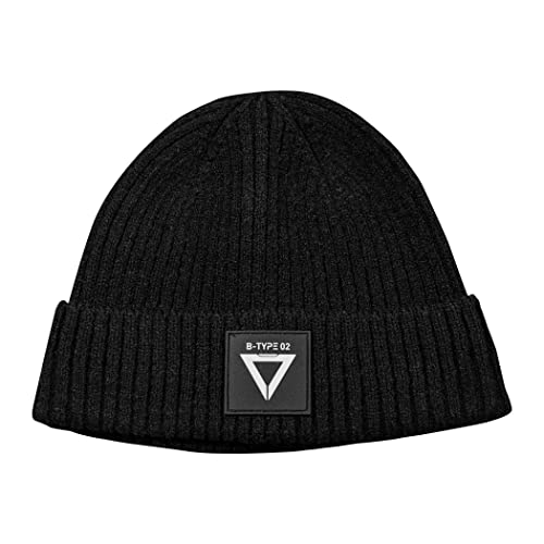 Fabric of the Universe Triangle Logo Techwear Japanische Streetwear Baseball Cap, Black B-Typ 02s Beanie, Einheitsgröße von Fabric of the Universe