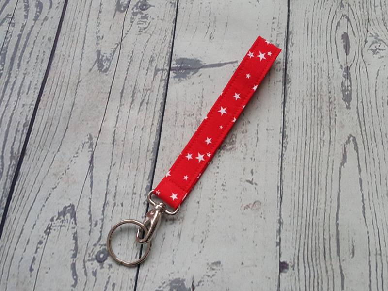 Schlüsselbund, Sterne Schlüsselanhänger, Schlüssel Riemen Schlüsselanhänger Gefälligkeiten, Handgelenk Key Lanyard, Fernbedienungen von FabricBagsAndMore