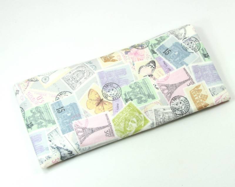 Paris Stoff Case, Sonnenbrillen Tasche Brillen, Sonnenbrillen-Etui, Paris Design von FabricLoveandFun