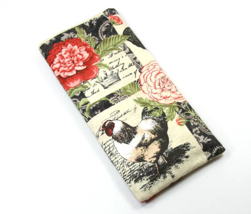 Röster Fall, Sonnenbrille, Brille Fall Tasche, Sonnenbrille Stofftasche von FabricLoveandFun