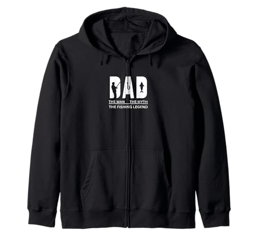 Dad Man Mythos Angellegende Kapuzenjacke von Fabrinity
