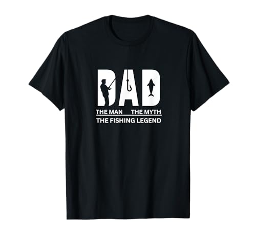 Dad Man Mythos Angellegende T-Shirt von Fabrinity