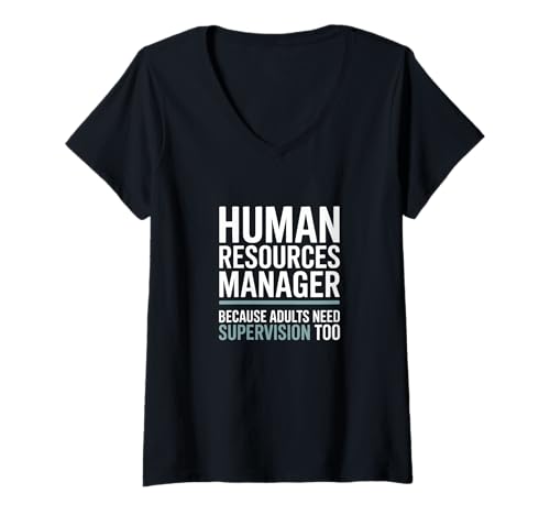 Damen Personalmanager T-Shirt mit V-Ausschnitt Damen Personalmanager T-Shirt mit V-Ausschnitt von Fabrinity