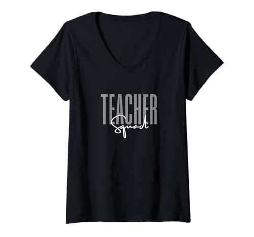 Damen Tag der Anerkennung der Klassenstufe „Zurück in die Schule“ T-Shirt mit V-Ausschnitt von Fabrinity