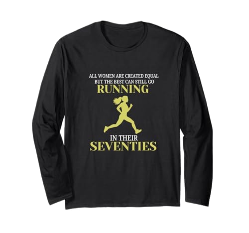 Equal Runner Seventies Damen Langarmshirt von Fabrinity