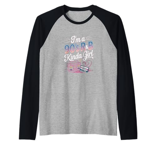Ich bin ein R&B-Mädchen der 90er Raglan Ich bin ein R&B-Mädchen der 90er Raglan von Fabrinity