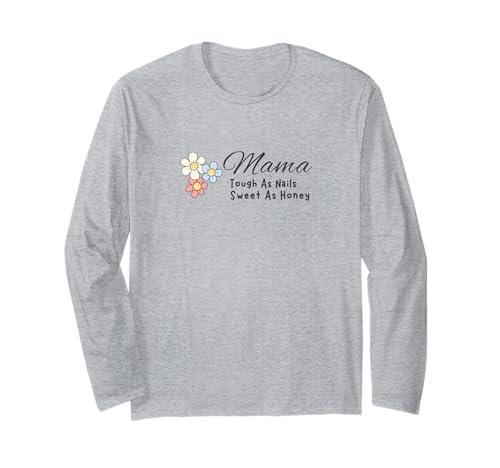 Mama knallhart, süß wie Honig Langarmshirt von Fabrinity