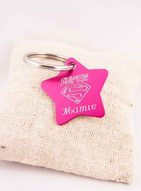 Super Granny Stern - Personalisierte Grab Anpassbare Schlüsselanhänger Keyring Super Granny Stern - Personalisierte Grab Anpassbare Schlüsselanhänger Keyring von Fabriqueatresors