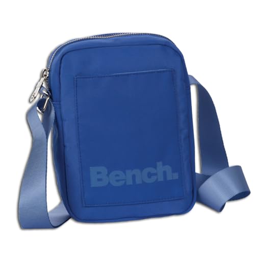 Bench kleine Umhängetasche Schultertasche Small Shoulderbag Crossbag 64173, Farbe:California Blau von Fabrizio