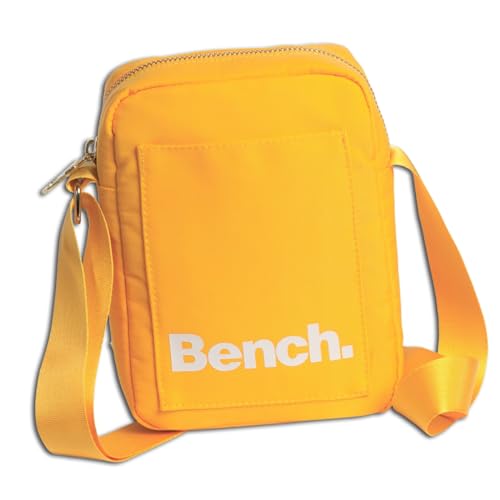 Fabrizio Bench kleine Umhängetasche Schultertasche Small Shoulderbag Crossbag 64173, Farbe:Sonnengelb, 64173-3200, Einheitsgröße von Fabrizio