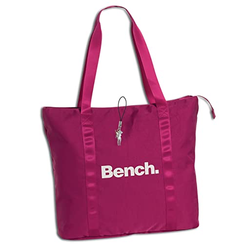 Bench. Damen Schulter Tasche Shopper Henkeltsche 43 x 40 cm (azalee) von Fabrizio
