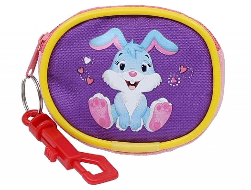 Fabrizio - Fabrizio Kinderbörse mit Karabiner sortiert Multicolor von Fabrizio