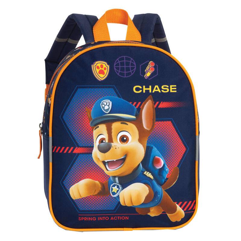 Fabrizio - Fabrizio Paw Patrol Kinderrucksack Chase mit Aufsteckfunktion 6l blau/orange Blau von Fabrizio