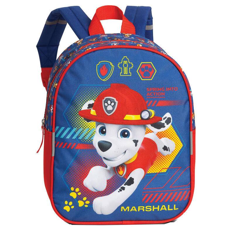 Fabrizio - Fabrizio Paw Patrol Kinderrucksack Marshall mit Aufsteckfunktion 6l blau/rot Blau von Fabrizio