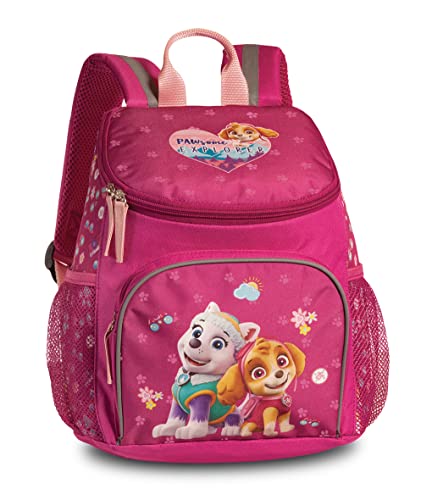 Fabrizio Paw Patrol Rucksack mit Skye und Everest Pawsome Explorer Kinderrucksack für Mädchen von 3-6 Jahren, Kita- und Kindergartentasche 31cm x 25cm x 18cm - 8L Pink Einheitsgröße von Fabrizio