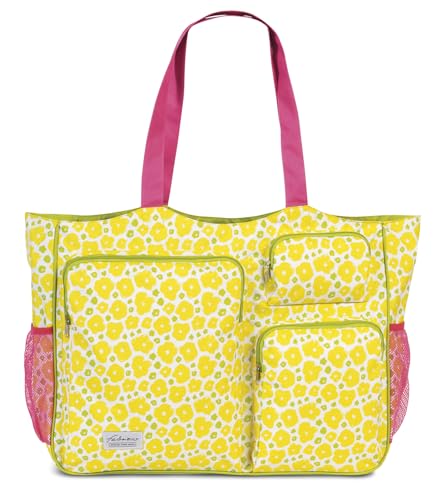 Fabrizio-XL-Strandtasche Saunatasche Shopper- XXL extragross (Gelb) von Fabrizio