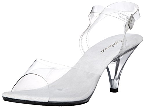 Fabulicious Damen BELLE-308 Offene Sandalen, Transparent (CLR/CLR) von Fabulicious