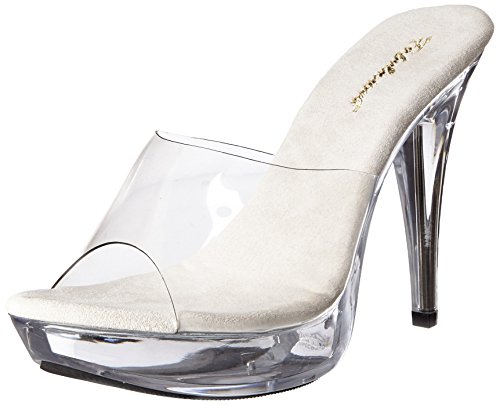Fabulicious Damen COCKTAIL-501 Offene Sandalen, Transparent (CLR/CLR), 36 EU von Pleaser