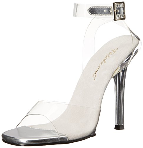 Fabulicious Damen GALA-06 Offene Sandalen, Transparent (Clear/Clear), 35 EU von Pleaser