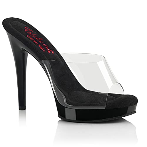 Fabulicious Damen GLORY-501 High Heels Pantolette CLR/CLR/Schwarz 37 EU Fabulicious Damen GLORY-501 High Heels Pantolette CLR/CLR/Schwarz 37 EU von Fabulicious