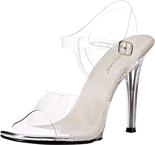 Fabulicious Damen GALA-08 Offene Sandalen, Transparent (CLR Lucite), 36 EU von Fabulicious