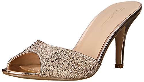 Pleaser Lucy 01, Damen Pumps, Gold (Gold Glitter Mesh Fabric), 37 EU ( 4 UK) von Fabulicious