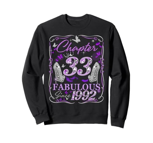 Chapter 30 Fabulous Birthday for Women Born in 1995 Sweatshirt von Fabulous Chapter 30 Birthday Style