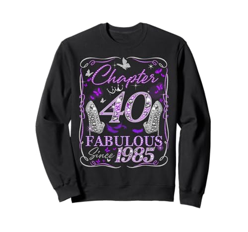 Chapter 30 Fabulous Birthday for Women Born in 1995 Sweatshirt von Fabulous Chapter 30 Birthday Style