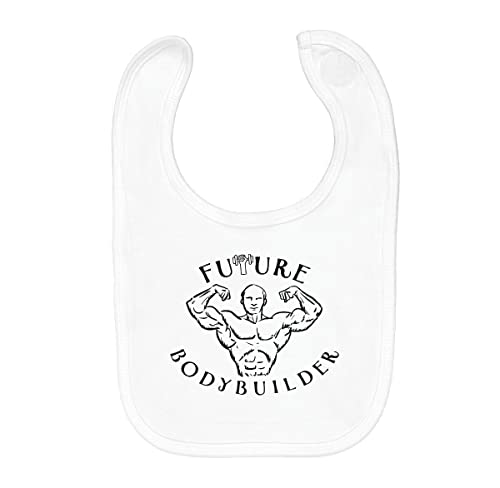 Fabulous Baby Lätzchen aus Bio-Baumwolle Future Bodybuilder Karosseriebauer Sport Muskeln von Fabulous