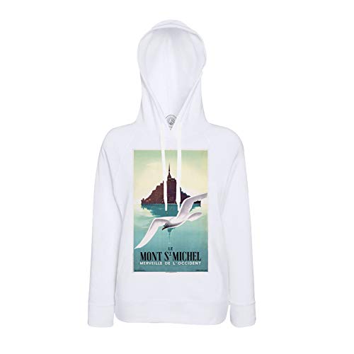 Fabulous Hoodie für Männer Mont Saint Michel France Poster Vintage Reisen Art Deco 30er Jahre Fabulous Hoodie für Männer Mont Saint Michel France Poster Vintage Reisen Art Deco 30er Jahre von Fabulous
