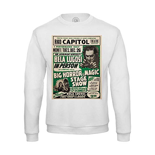 Fabulous Sweatshirt für Männer Alte Plakat Magic und Horror Show Theater Retro Vintage von Fabulous