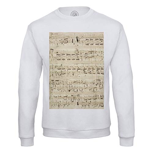 Fabulous Sweatshirt für Männer Chopin Partitur Manuskript Polnisch Klavier Musik von Fabulous